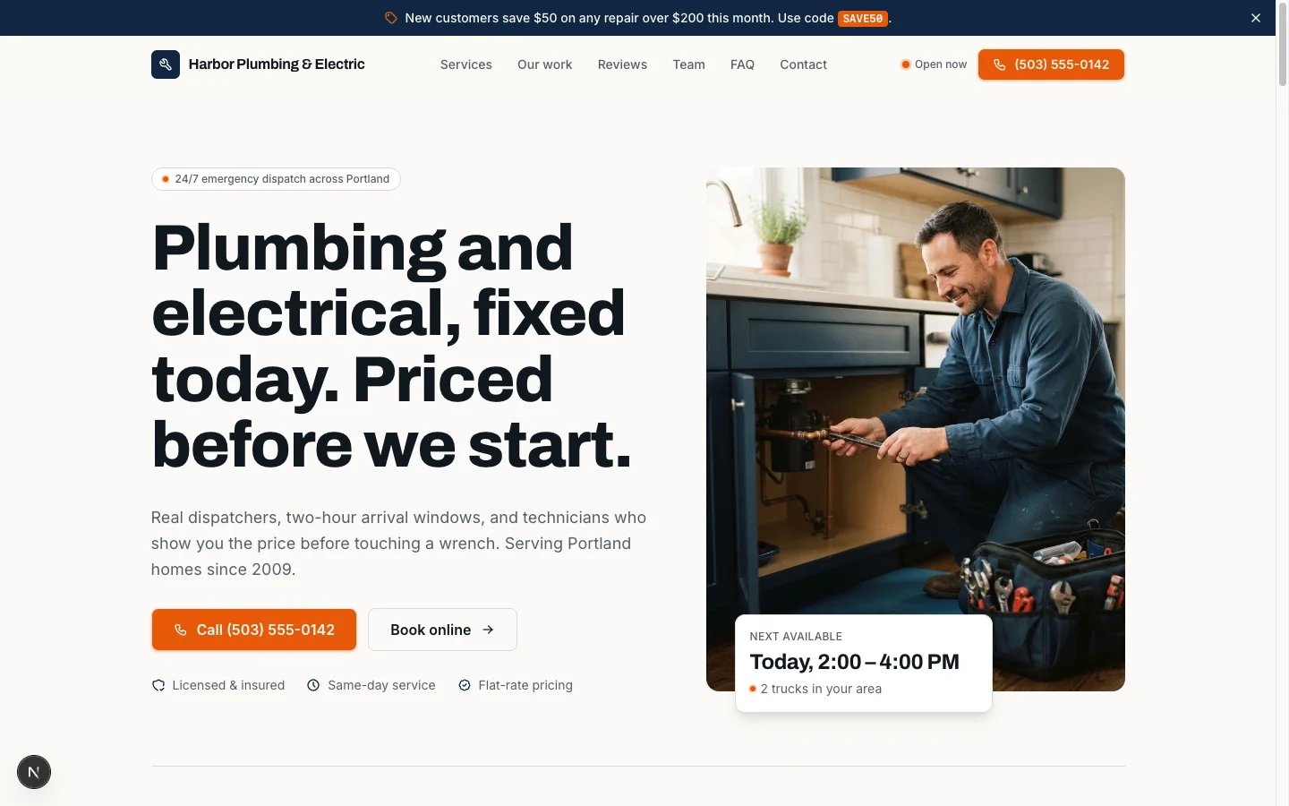 Harbor Plumbing & Electric preview